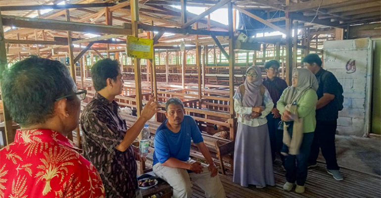 BP Biswaf dan Mahasiswa Capstone Kunjungi Ikhtiar Farm Bahas Kerjasama Pengembangan Wakaf Produktif